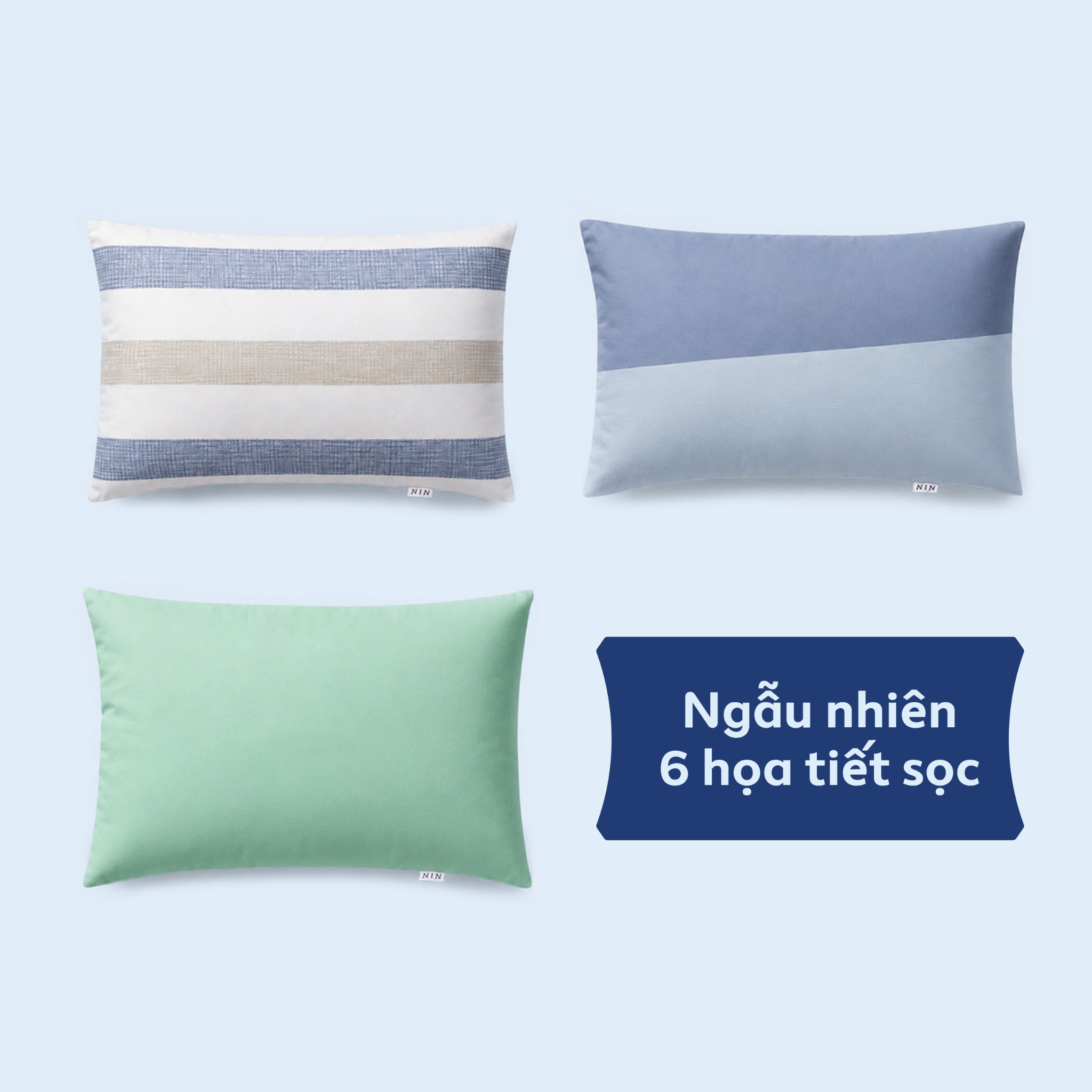Ruột gối nằm I COOL Advance hoa văn NIN House