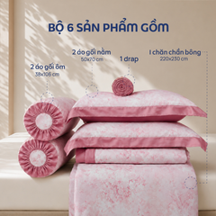 NP8917 - Bộ chăn ga gối Tencel NIN Pristine NP8917