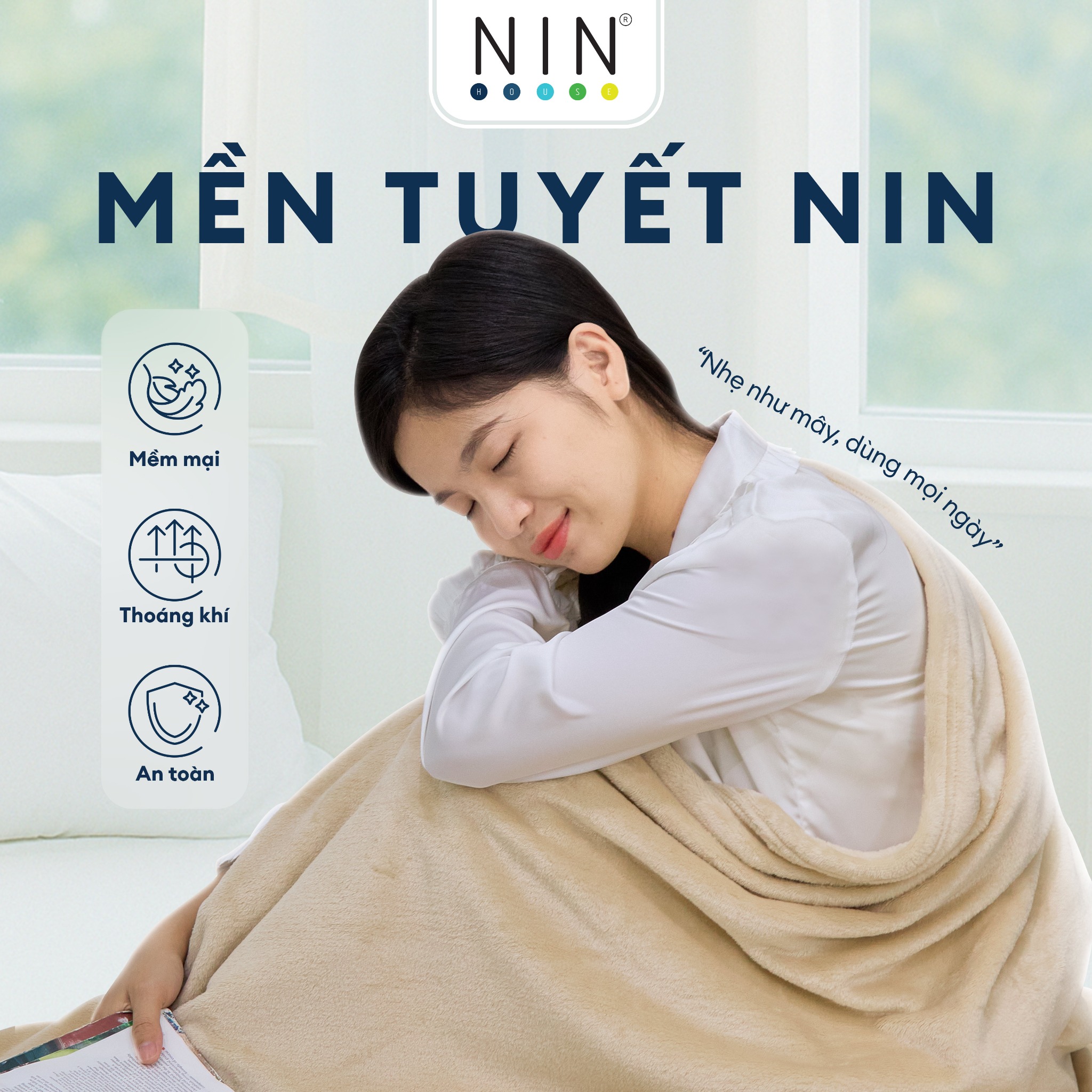 Mền Tuyết NIN - Soybean