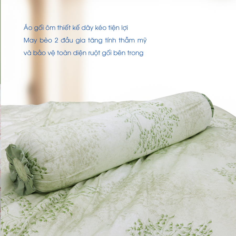 NP8913 - Bộ chăn ga gối Tencel NIN Pristine NP8913