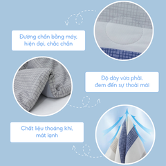 Chăn hè mát lạnh I Cool NM8035 - Mền lạnh ICool Advance NIN House hoa văn NM8035