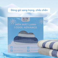 Chăn hè mát lạnh I Cool NM8035 - Mền lạnh ICool Advance NIN House hoa văn NM8035