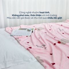 Mền tuyết hoa văn NIN màu SWEET BEAR