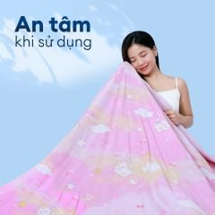 Chăn hè mát lạnh I Cool NM8044 - Mền lạnh ICool Advance NIN House hoa văn NM8044
