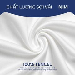 NP8914 - Bộ chăn ga gối Tencel NIN Pristine NP8914
