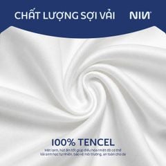 NP8915 - Bộ chăn ga gối Tencel NIN Pristine NP8915