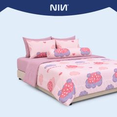 ST200058 - Bộ chăn ga gối Microfiber STEFANI