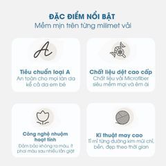 Mền tuyết hoa văn NIN màu POLAR FRIENDS
