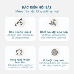 Mền tuyết hoa văn NIN màu SPACE DREAM