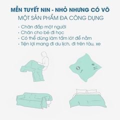 Mền tuyết hoa văn NIN màu SPACE DREAM