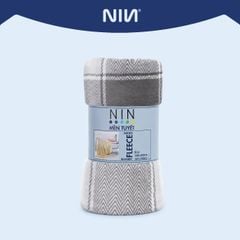 Mền tuyết hoa văn NIN màu CLASSIC GREY
