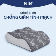 Gối kê chân chống giãn tĩnh mạch NIN House 50x40x10/12cm