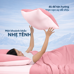 Blush Pink - Bộ chăn ga gối NIN Cool Plus