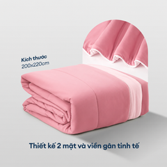 Blush Pink - Bộ chăn ga gối NIN Cool Plus