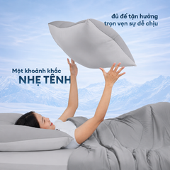 Mist Grey - Bộ chăn ga gối NIN Cool Plus