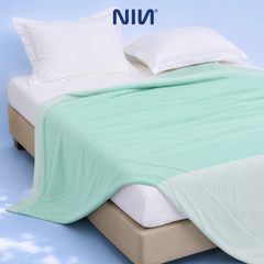 Chăn hè mát lạnh I Cool NM8036 - Mền lạnh ICool Advance NIN House hoa văn NM8036