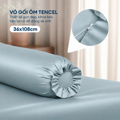 Bộ chăn ga gối Tencel NIN Florence Calm Mist
