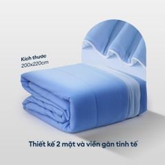 SKY BLUE - Bộ chăn ga gối NIN Cool Plus