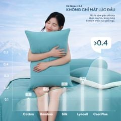 Fresh Green - Bộ chăn ga gối NIN Cool Plus