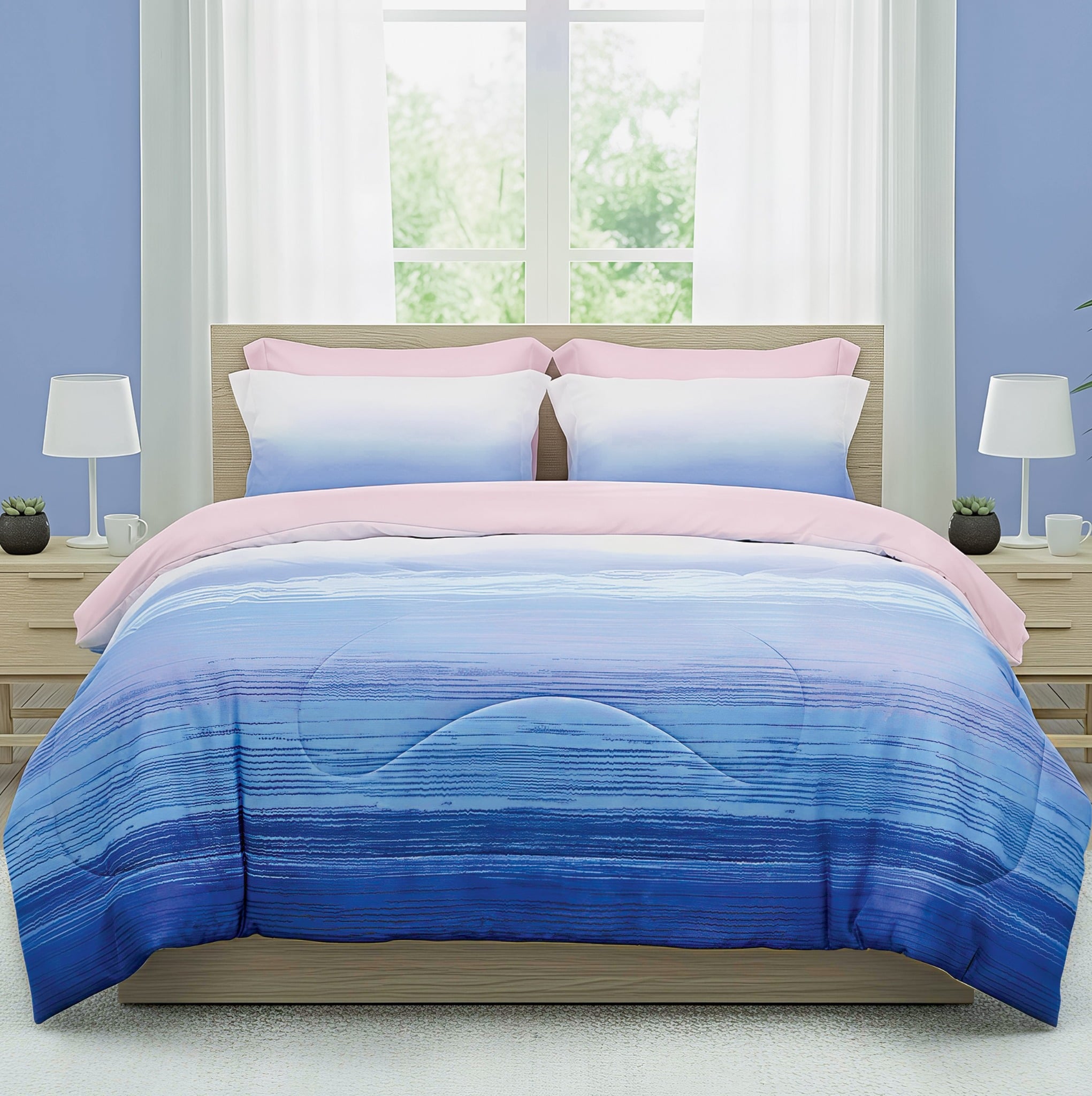 CT220046 - Bộ chăn ga gối Microfiber NIN Calisto