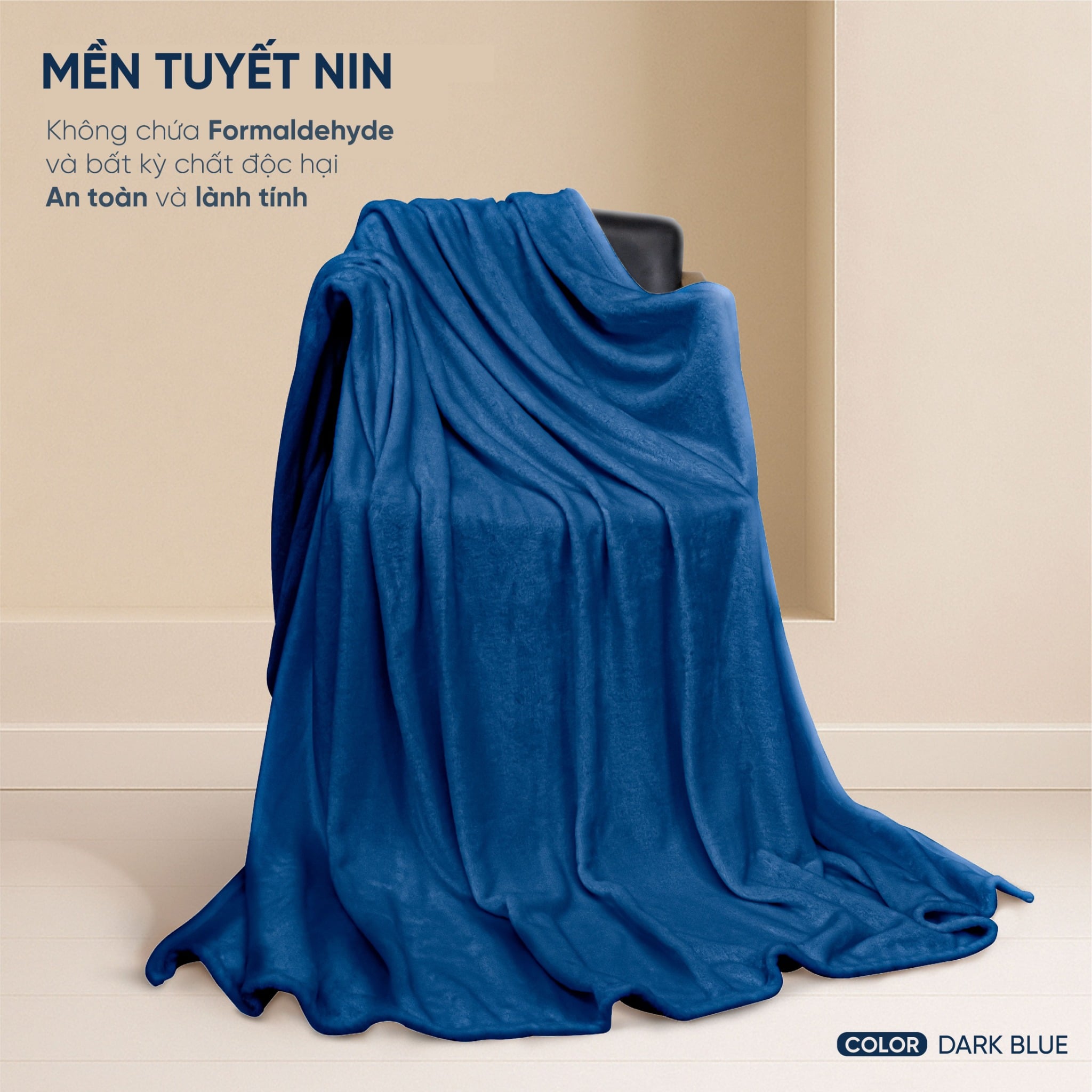 Mền tuyết NIN - Dark Blue