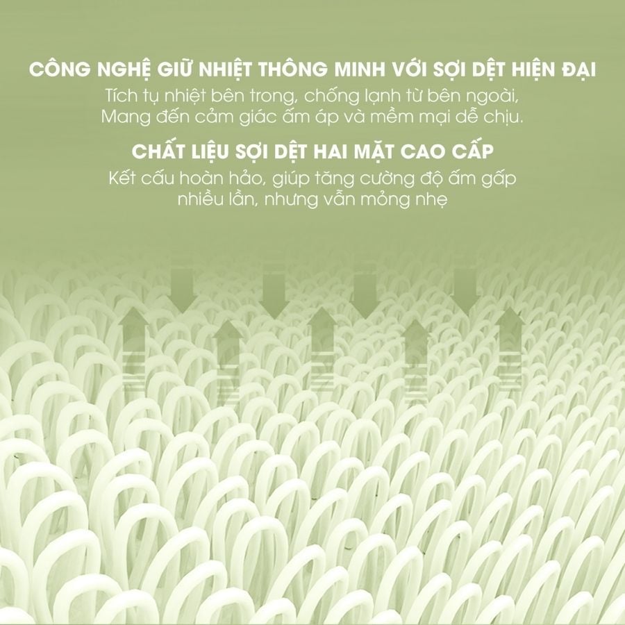 Mền tuyết NIN - Dark Blue