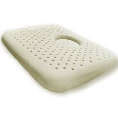 Gối cao su thiên nhiên Baby NIN House 30x25cm cho trẻ sơ sinh chống móp đầu