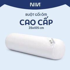 Ruột gối ôm tơ tằm cao cấp 100% cotton 35x100cm NIN House