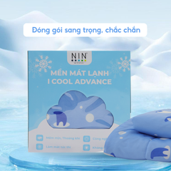 Chăn hè mát lạnh I Cool NM8027 - Mền lạnh ICool Advance NIN House hoa văn NM8027
