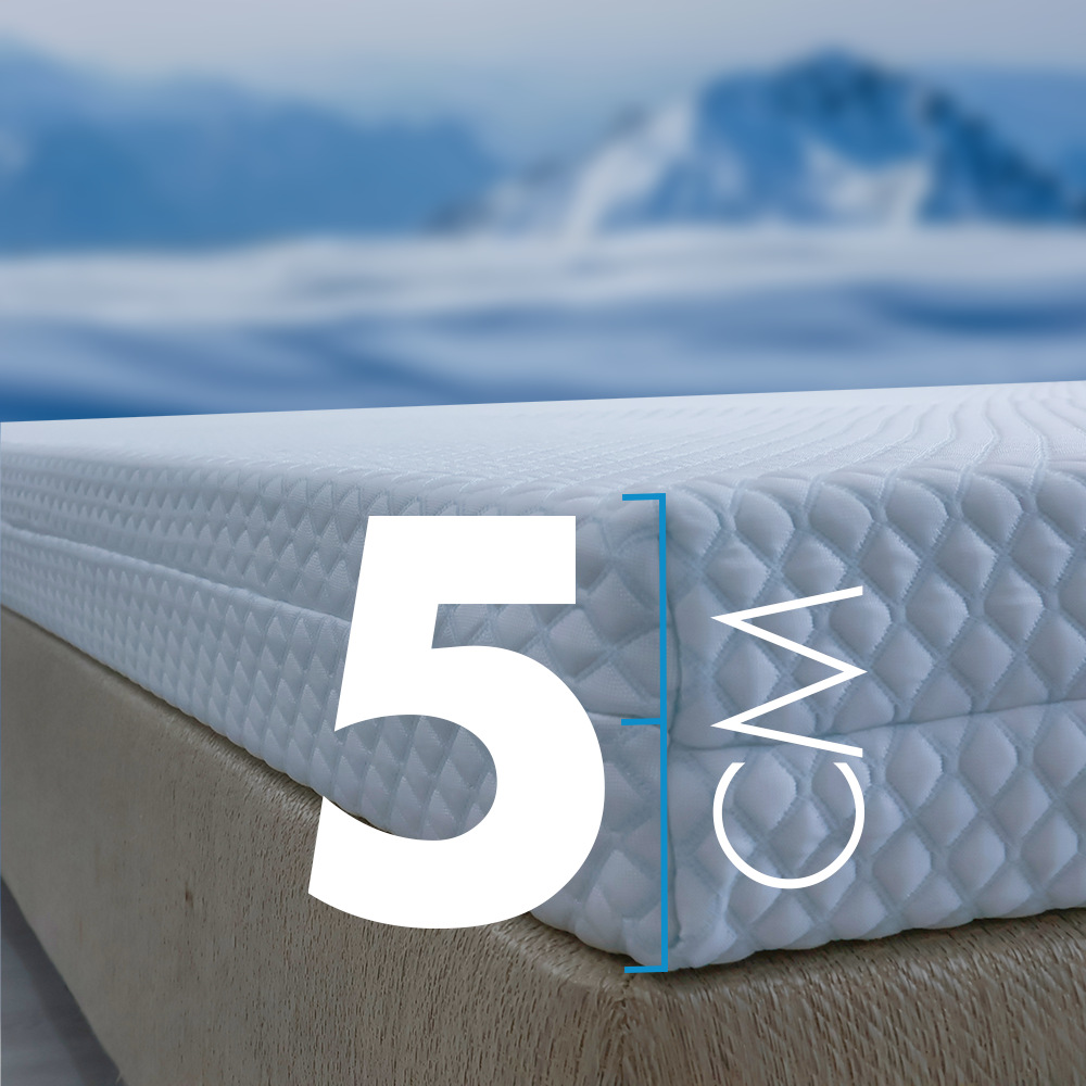 Nệm cao su thiên nhiên NIN House thông thoáng 7 vùng 160x200x5cm