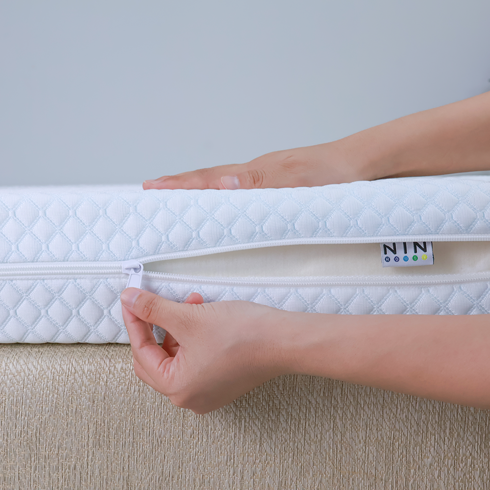Nệm cao su thiên nhiên NIN House thông thoáng 7 vùng 180x200x10cm