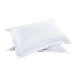 C190698 - Bộ chăn ga gối Microfiber NIN CLASSIC màu trắng White