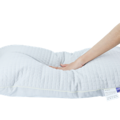 Gối chần bông Cloudy NIN House - Cotton Quilted Pilllow cho người năm thấp