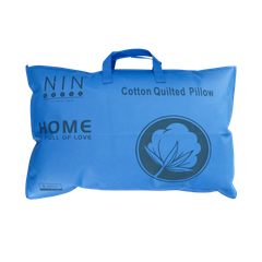 Gối chần bông Cloudy NIN House - Cotton Quilted Pilllow cho người năm thấp