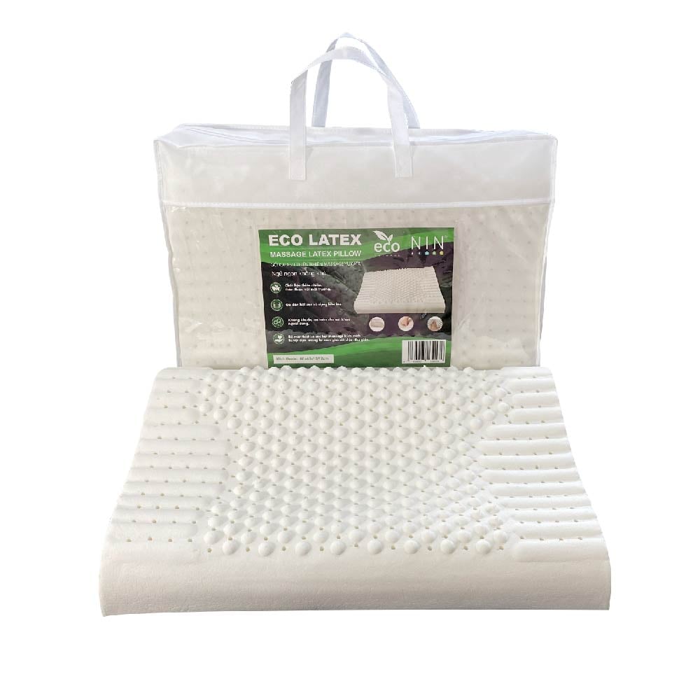 Gối cao su thiên nhiên YUKATA 60x40x10/12cm