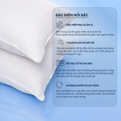 Ruột gối nằm Soft Feel 50x70cm Polyester