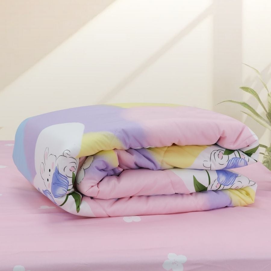 ST200046 - Bộ chăn ga gối Microfiber STEFANI