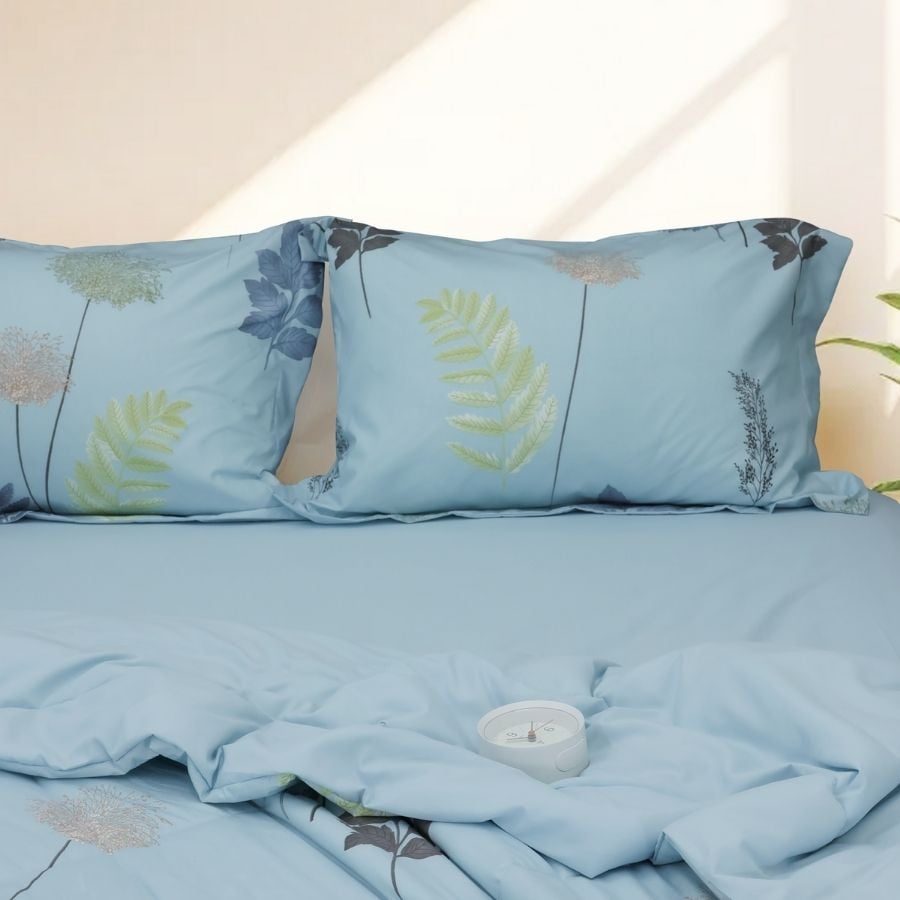 ST200051 - Bộ chăn ga gối Microfiber STEFANI