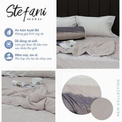 ST200053 - Bộ chăn ga gối Microfiber STEFANI