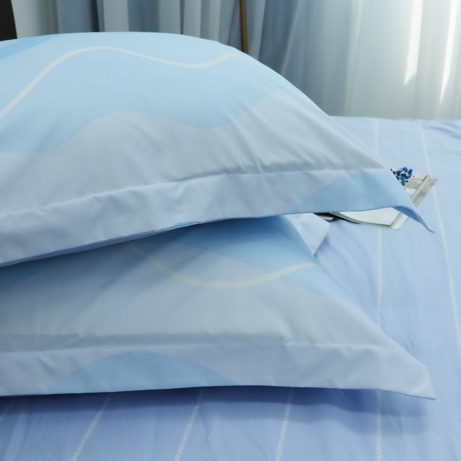 ST200054 - Bộ chăn ga gối Microfiber STEFANI