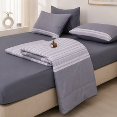 ST200055 - Bộ chăn ga gối Microfiber STEFANI