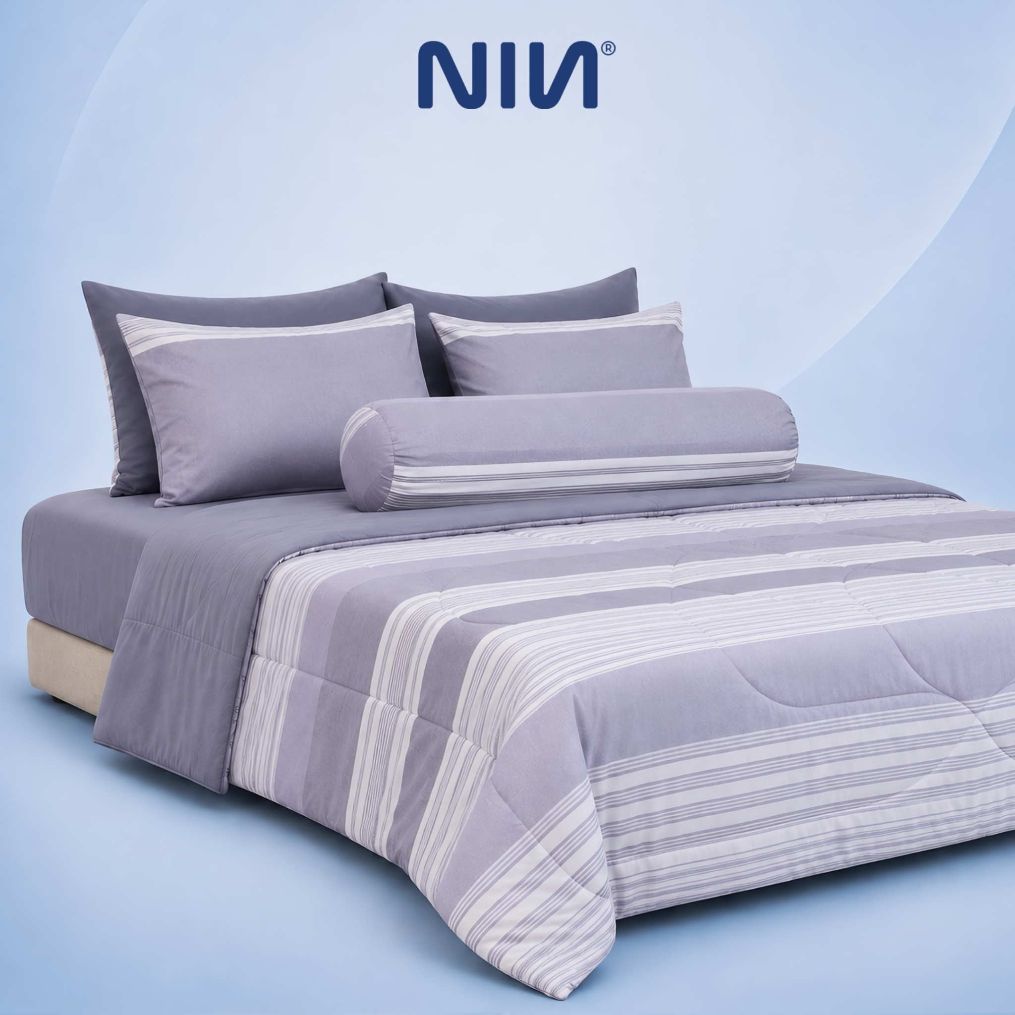 ST200055 - Bộ chăn ga gối Microfiber STEFANI