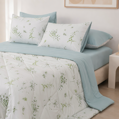 ST200056 - Bộ chăn ga gối Microfiber STEFANI