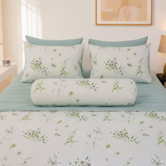 ST200056 - Bộ chăn ga gối Microfiber STEFANI