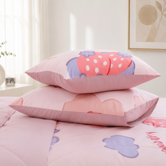 ST200058 - Bộ chăn ga gối Microfiber STEFANI