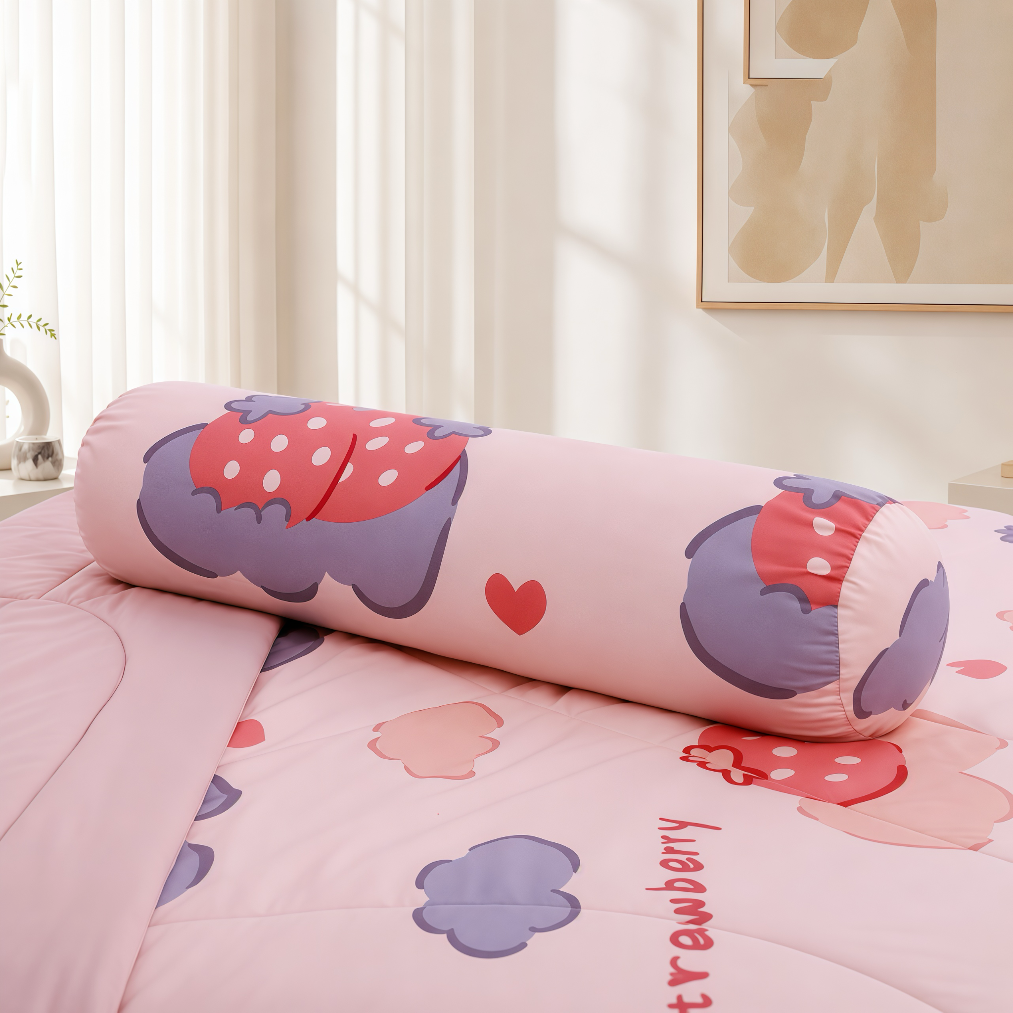 ST200058 - Bộ chăn ga gối Microfiber STEFANI