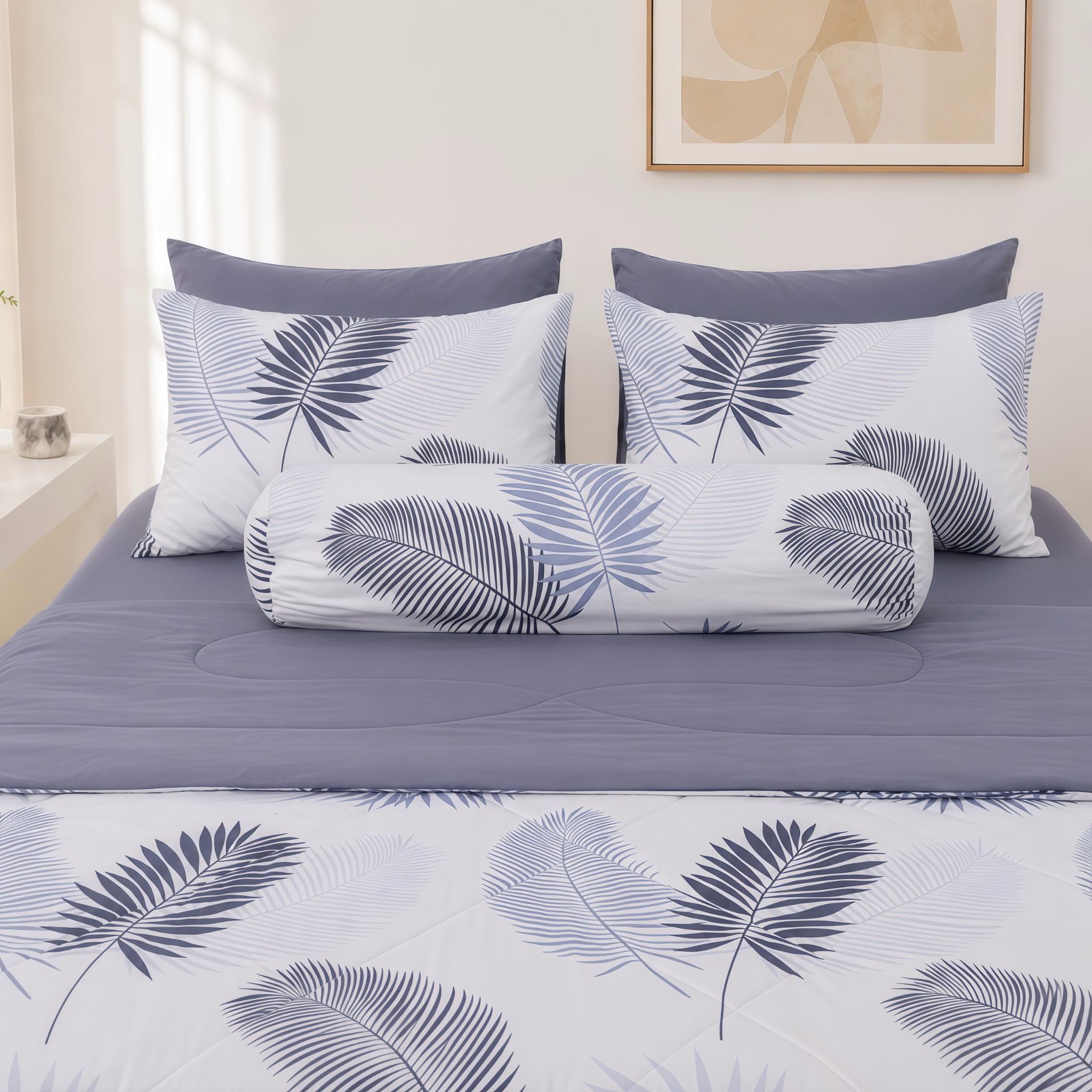 ST200059 - Bộ chăn ga gối Microfiber STEFANI