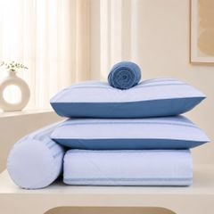 ST200060 - Bộ chăn ga gối Microfiber STEFANI
