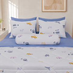 ST200061 - Bộ chăn ga gối Microfiber STEFANI