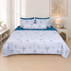 ST200062 - Bộ chăn ga gối Microfiber STEFANI